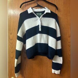 Striped American eagle sweater size S